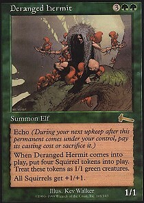 MTG - Deranged Hermit Urza's Legacy | eBay Australia