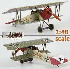 Corgi 1/48 AA38906 Fokker D.VII Biplane Luftstreitkrafte Jasta 65 Seven Swabians