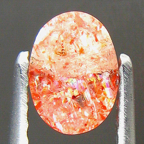 0,49 quilates PIEDRA PRECIOSA DE SOL NARANJA CONFETI SIN CALENTAR - Imagen 2 de 6
