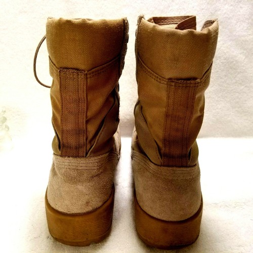 McRae Mens Military boots Sz 5.5 W Desert Hot Weather combat desert tan 245 90 - Picture 6 of 8
