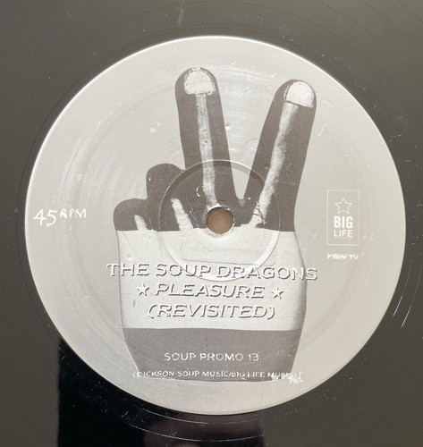 THE SOUP DRAGONS - PLEASURE (ORIGINAL 1992 12" VINYL SINGLE RECORD) + PROMO 12” - Picture 5 of 6