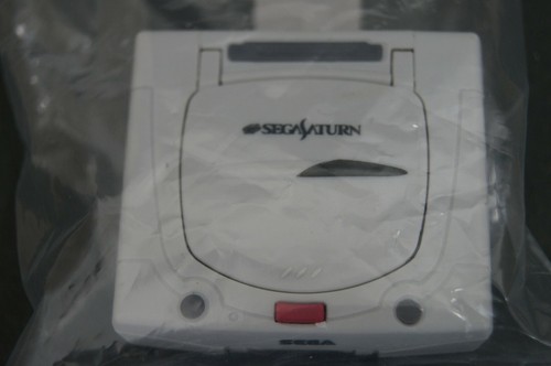 Sega Saturn Watch Collection Black & White 2types capsule toy TAKARA TOMY JP - 第 3/7 張圖片
