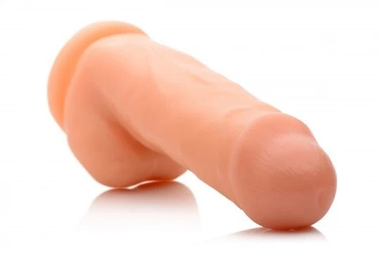 Vibrador SexFlesh Lusty Leo 7,5 polegadas com ventosa - Imagem 4 de 4