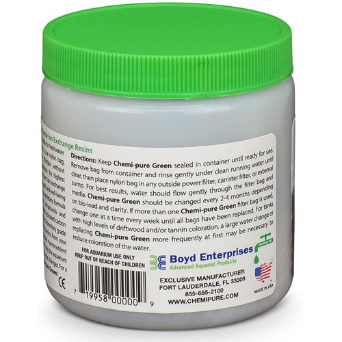 Boyd Chemi-Pure Green 5oz Superior Freshwater Planted Aquarium Filter Media - Picture 6 of 7