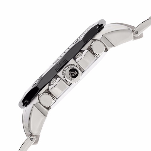 August Steiner AS8113 Men’s Swiss Multifunction Day Date Bracelet Watch - Picture 8 of 14