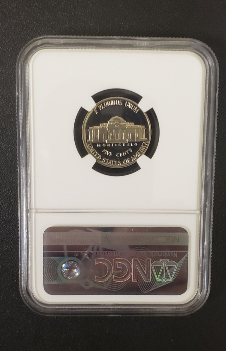 1982-S JEFFERSON NICKEL PF 70 ULTRA CAMEO 5c - FLAWLESS w/NGC
