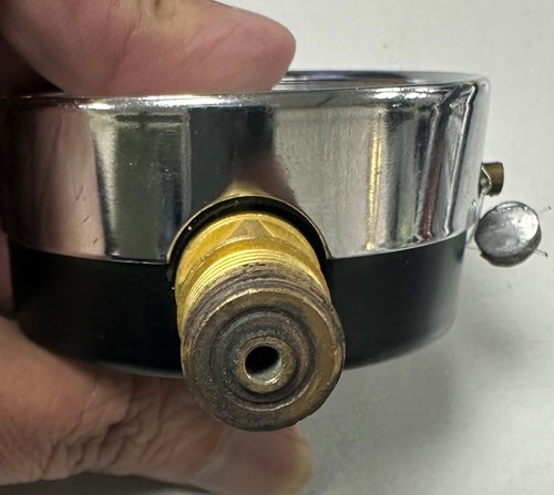 Pressure Gauge Dial 60mm Verticle PSI KG/CM Reading BSP Fitting - Picture 3 of 4