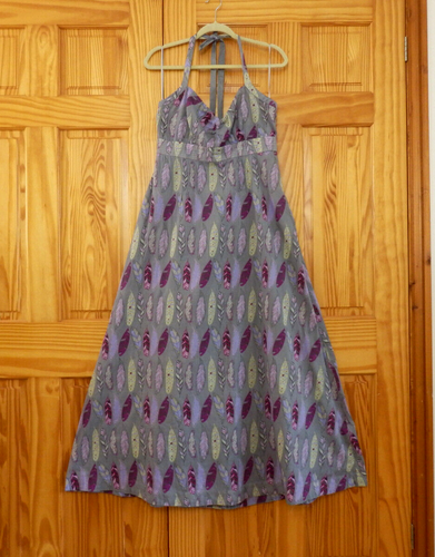 WHITE STUFF - New - size 12 pure cotton full length 'Shake Feathers Maxi Dress' - Picture 2 of 21