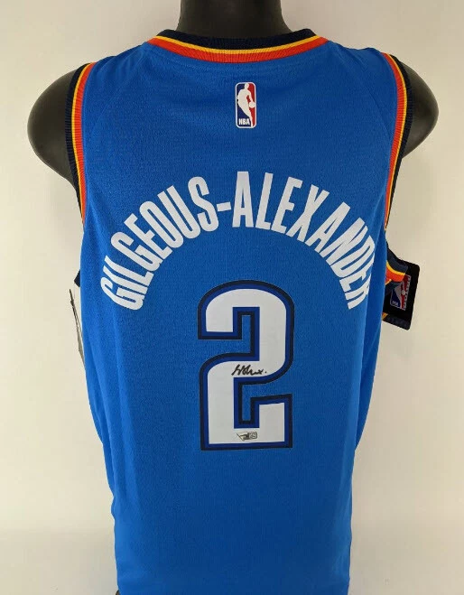 Oklahoma City Thunder Shai Gilgeous-Alexander Nike Association Swingman Jersey - 2019-23 3XL