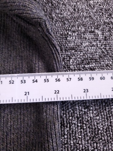 Fynch-Hatton Fleece Top Sweater Men XL Quarter Zip Pullover Grey - Picture 8 of 10