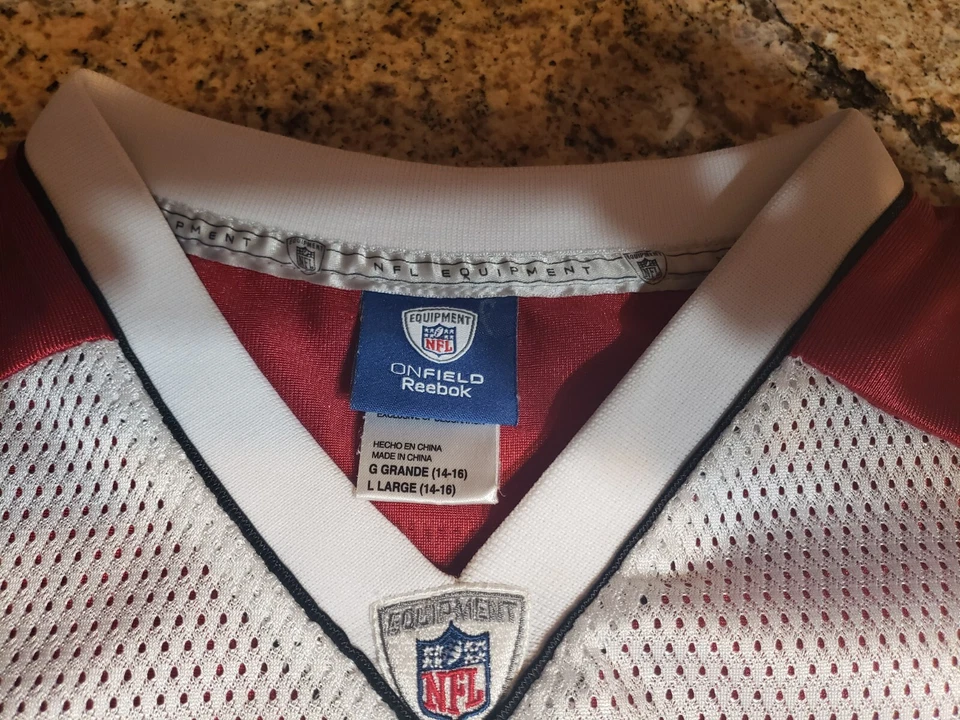 Reebok Larry Fitzgerald #11 Jersey Arizona Cardinals Boys - Size L (14-16) - Image 3 of 4