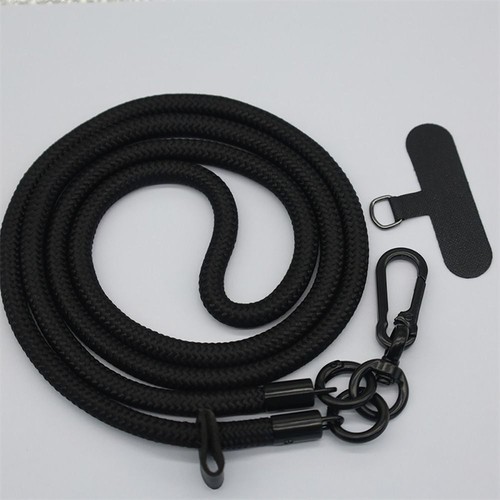 1Pcs Rotatable Clasp Mobile Phone Lanyard 120cm Long Neck Band Cord Chain - Photo 12 sur 16