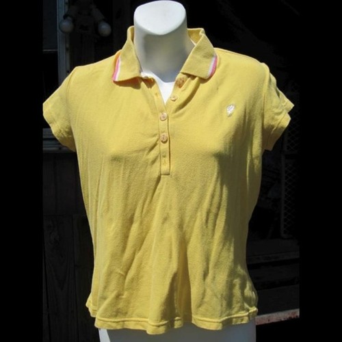 Polo Cuello Bordado Loro Floral Botón Papagallo Pequeño