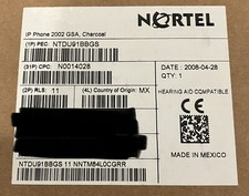 NORTEL IP Phone 2002 GSA Charcoal NTDU91BBGS