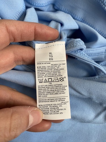 NWT old Navy Women’s XL Baby Blue Powerchill Strappy Active Dress - Picture 7 of 10