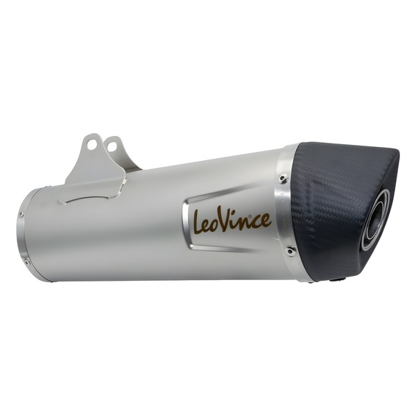 EndschalldäMpfer Leovince Auspuffanlage Lv One S10444 Edelstahl 370Mm Links-image