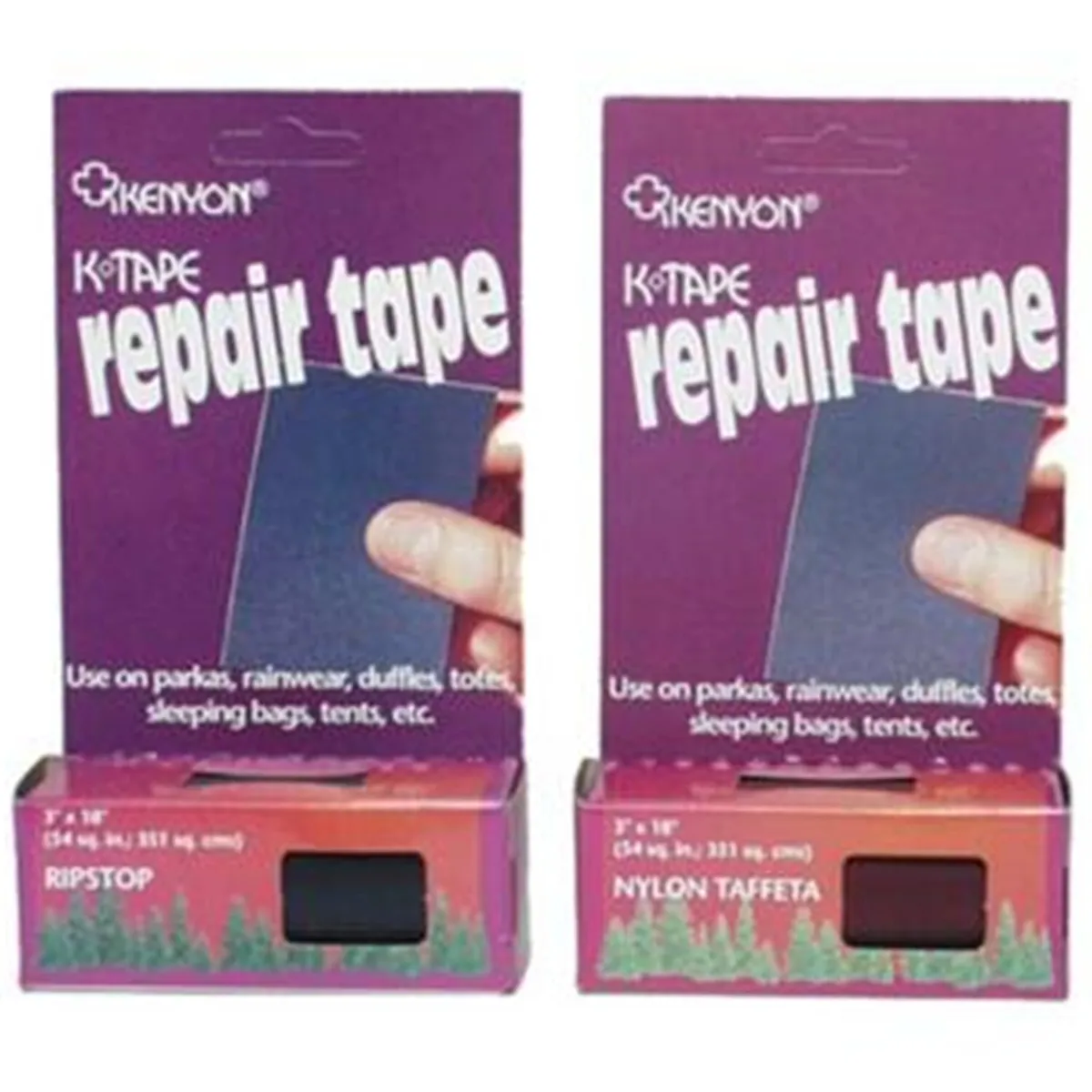 Kenyon Ripstop Repair Tape (Black) - Eastside Sports