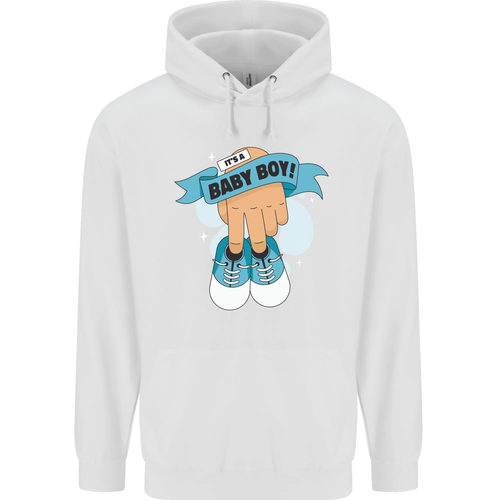 A Baby Boy Gender Reveal Christening Pregnancy Childrens Kids Hoodie - Picture 3 of 88