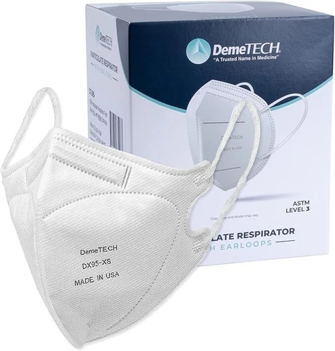 CASE of 720 KIDS DX95 Particulate face mask with earloops, child size, XS