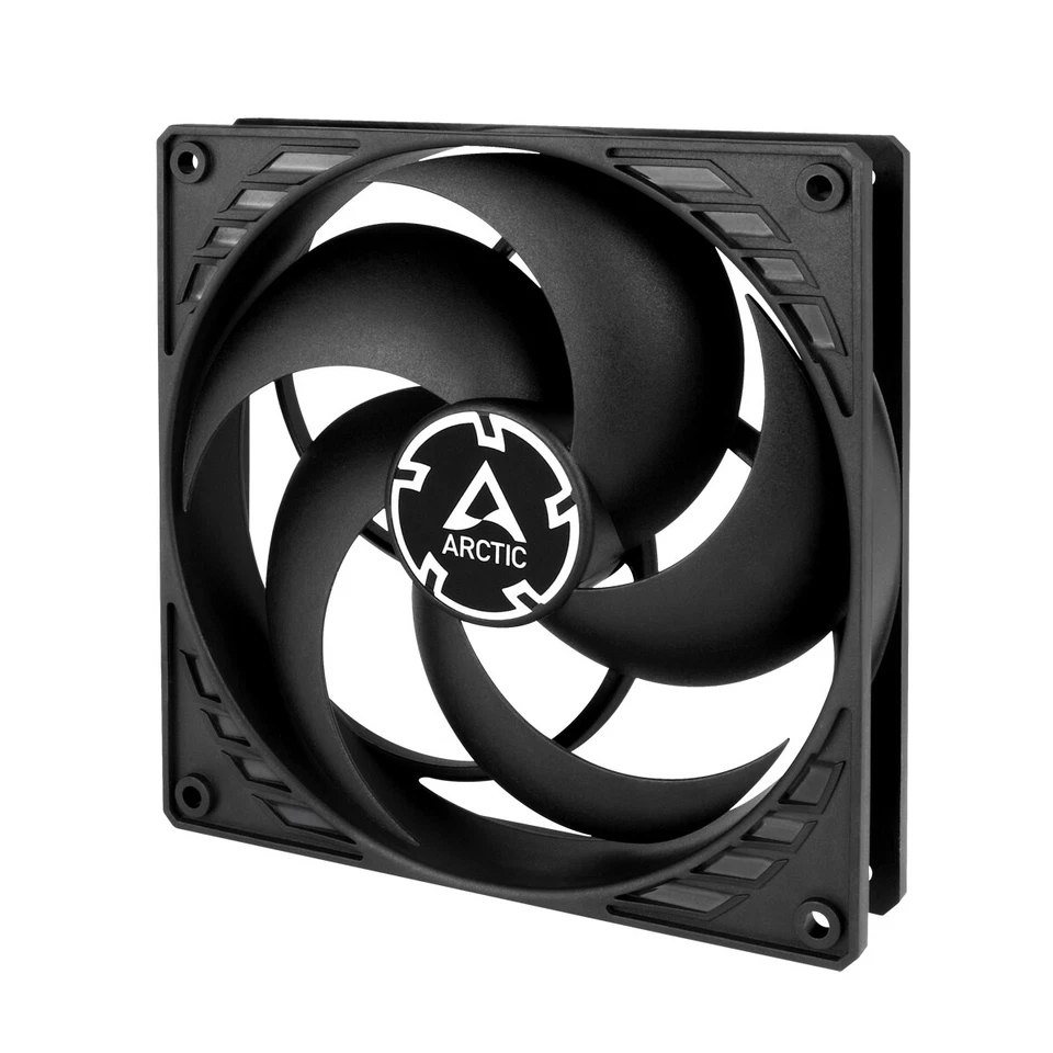 ARCTIC P14 Value Pack Pressure Optimised 140mm Black Case 5 x Fans 1700RPM 3-Pin - Image 2 of 4