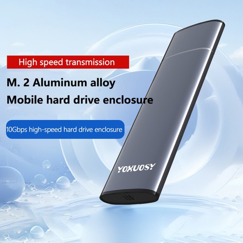 Metal External M2 NVMe SSD Enclosure 10Gbps PCIe SSD Case Portable M.2 Disk Box - Afbeelding 7 van 14