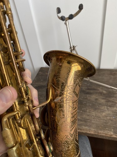 Vintage 1935 Martin Handcraft Standard Low Pitch Alto Saxophone With Orig. Case - Picture 17 of 22