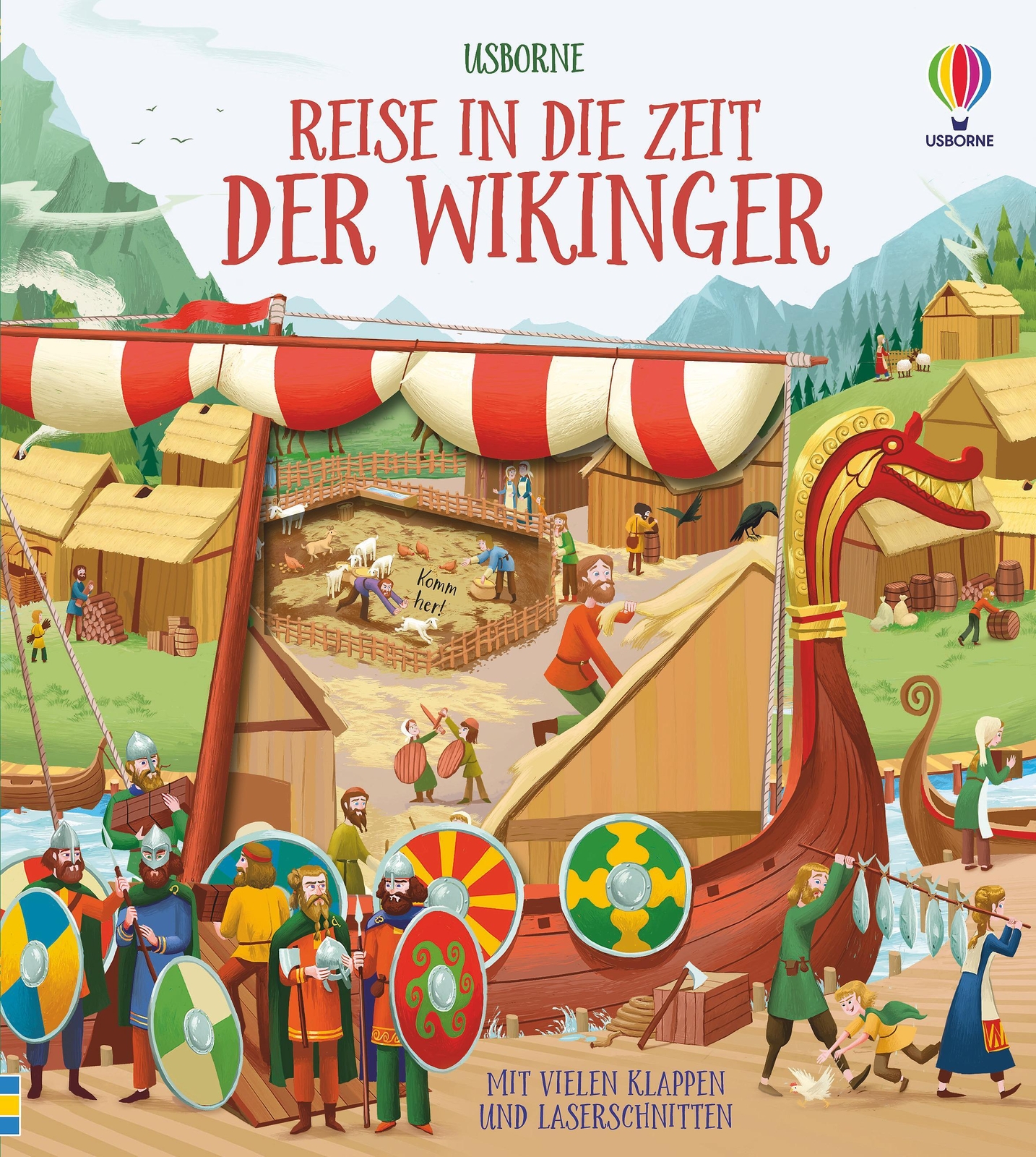 Reise In Die Zeit Der Wikinger Mit Vielen Klappen Und Laserschnitten