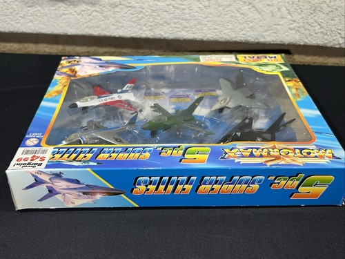 MOTOR MAX 5 pc SUPER FLITES DIE CAST FIGHTERS USAF MARINES - Picture 10 of 14