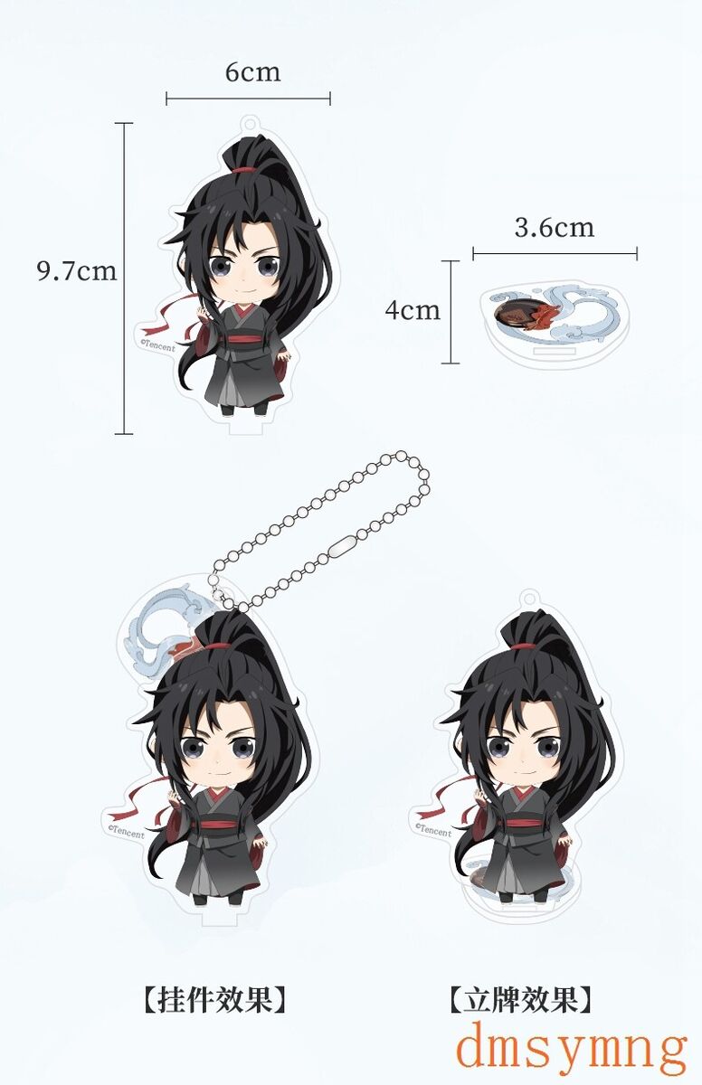 Mo Dao Zu Shi Anime Desktop Decoration Standing Sign Pendant