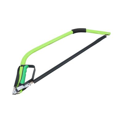 24'' Schwerlast Bogen Säge Holz Bäume Klinge Äste mit Fingerschutz + Klingen