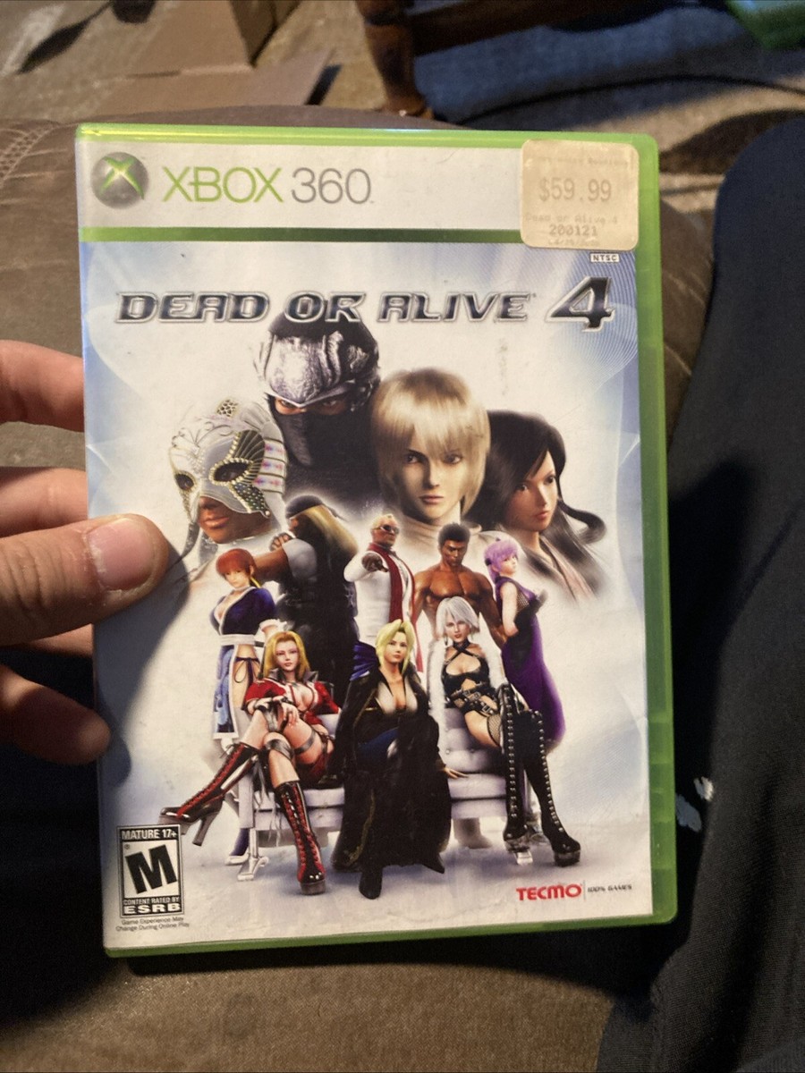 Xbox360 アーケード とＤＯＡ DOA Dead or Alive 4 (Microsoft Xbox 360, 2005) Complete CIB