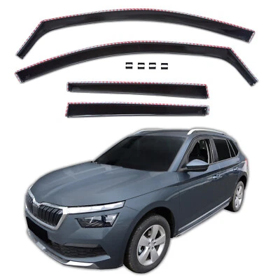 Déflecteurs Deflecteurs D'Air Pour Skoda Kamiq Depuis 2019 4-Pcs - Photo 1/4
