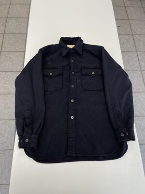 Vintage WW2 40s 50s Us Navy USN CPO Wool Buttonup Shirt Vintage WW2 40s 50s Us Navy USN CPO Wool Buttonup Shirt