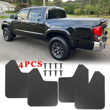 4PCS/Set Wide Rally Mud Flaps Splash Guard Mudguard For Toyota Tacoma 1995-2024