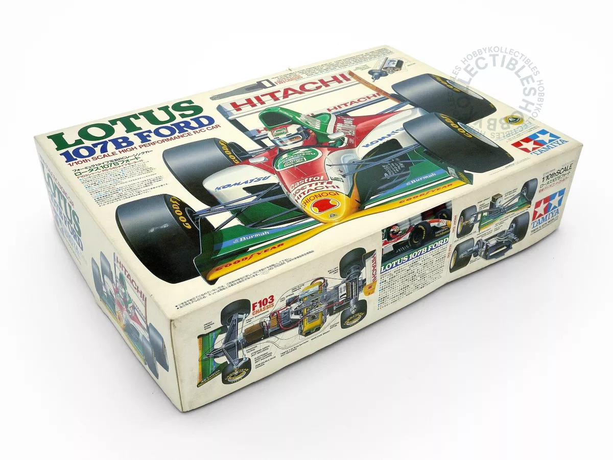 Tamiya 1/10 RC Lotus 107B Ford #58126 F103 Chassis Formula 1 Racing Car Rare
