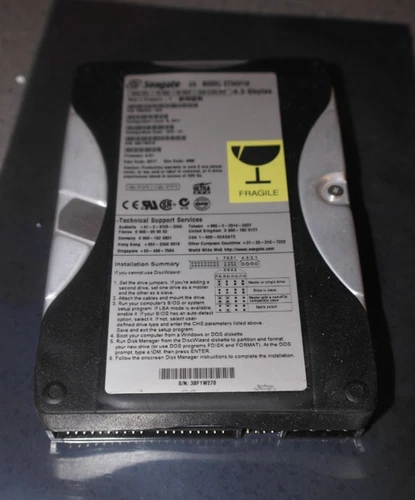 Seagate 4.3 GB IDE ATA PATA 3.5" HDD Hard Disc Drive 9M9002-304 ST34311A