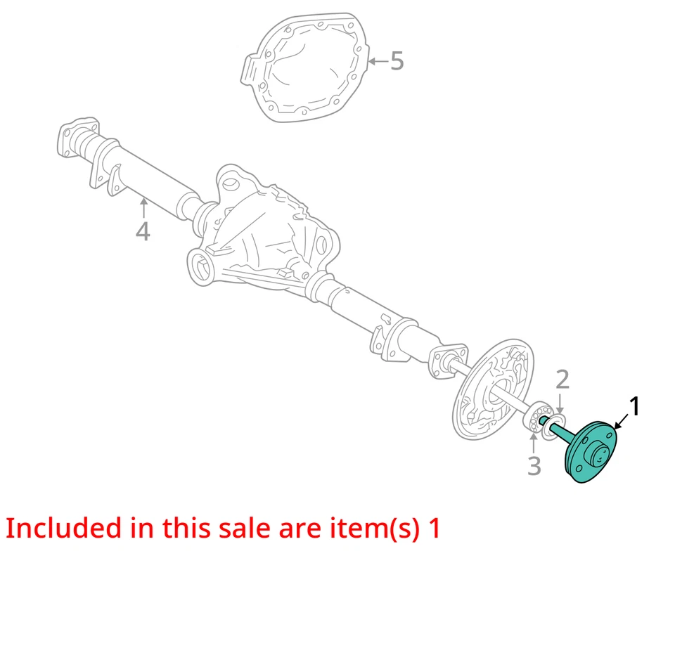 2005-2011 Ford Crown Victoria Axle Shaft Front Passenger Cv C/v LFYIR - Image 2 of 3