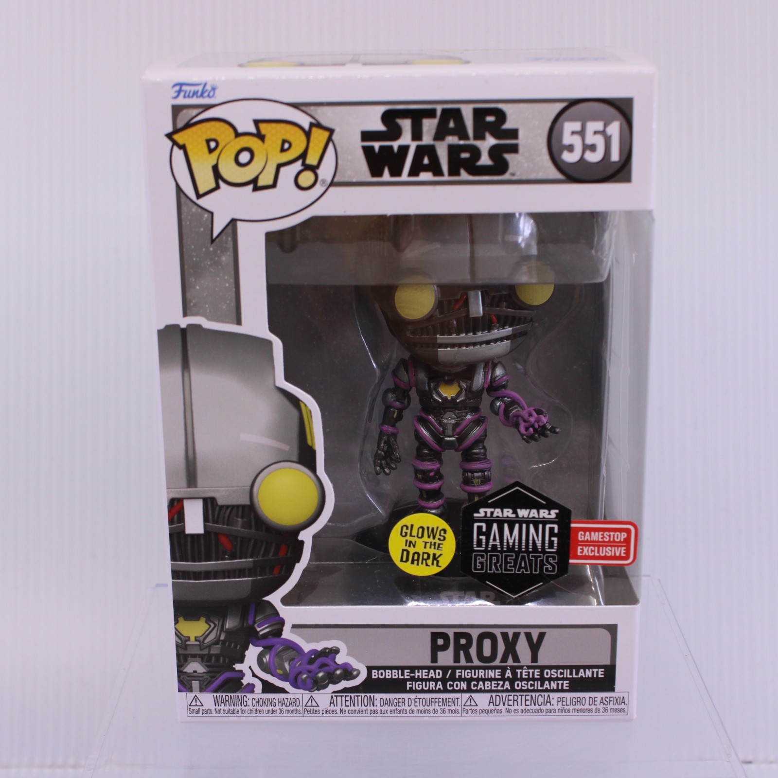 E5 Funko Pop Star Wars Proxy Gamestop Vinyl Figure 551