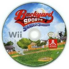 Backyard Sports: Sandlot Sluggers (Nintendo Wii, 2010) TESTED Resurfaced
