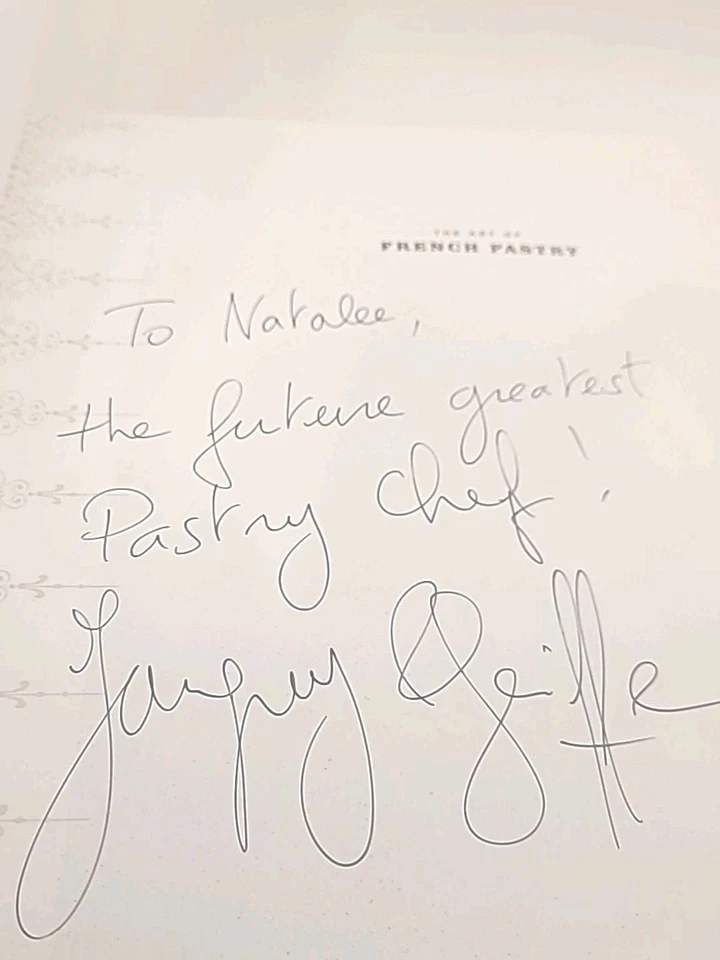 The Art of French Pastry by Jacquy Pfeiffer SIGNED Hardcover  Foto 3 de 4