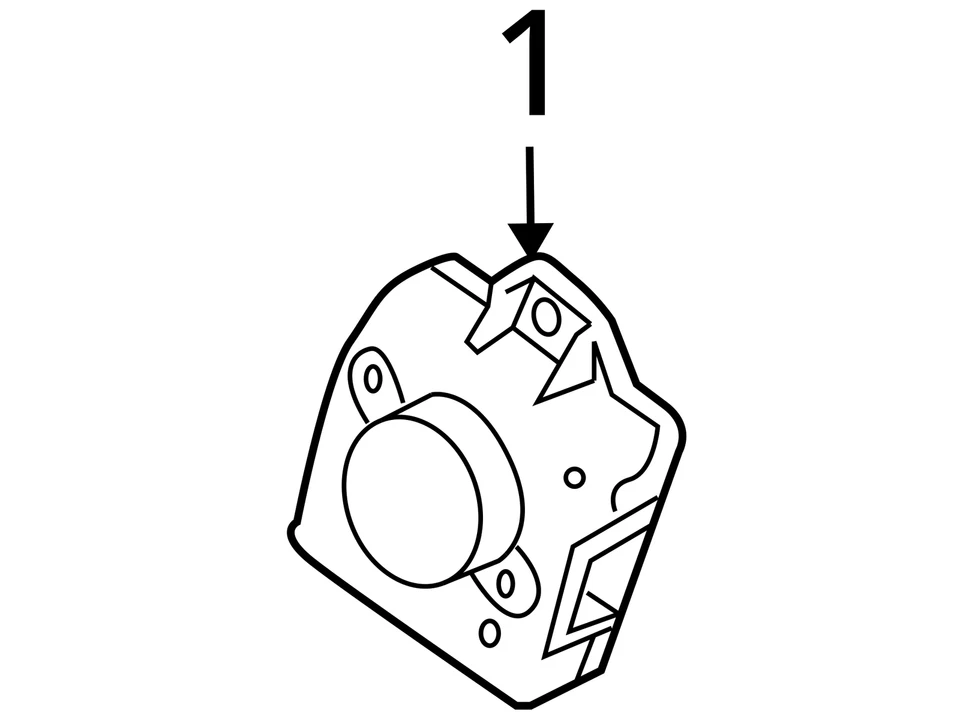 Chassis ECM Driver Park Assist Fits 10-12 FLEX 2049539 Foto 4 de 4