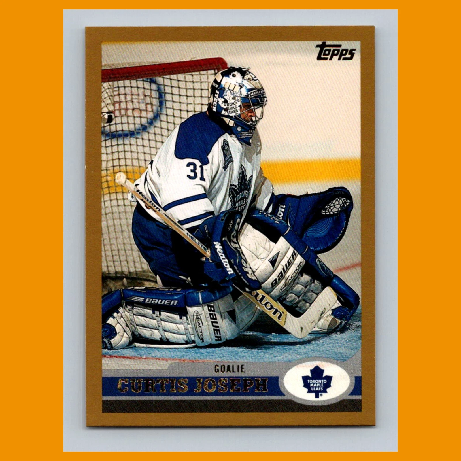 Curtis Joseph trading card