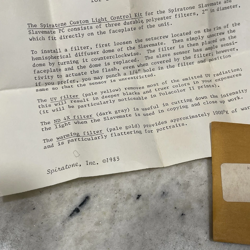 Kit de control de luz personalizado Spiratone de colección para Slavemate y Slavemate PC calentamiento UV Foto 2 de 4