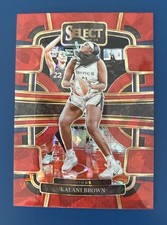 2024 Panini Select WNBA #10 Kalani Brown Red Ice Concourse