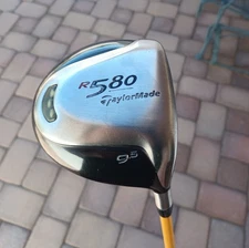 TaylorMade R580 Driver 9.5*  Graphite Pro Force 65 Stiff Men's 44" Golf Pride RH