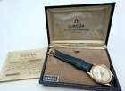 1952 Omega Cosmic Triple Date Moonphase ref. 2606 cal. 381 Clean Dial Box Papers