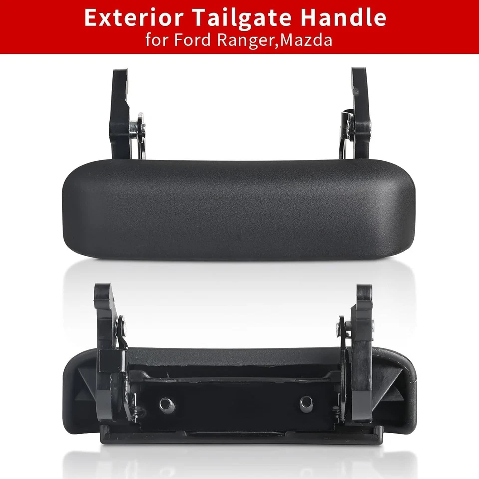 NEW REAR TAILGATE LIFT GATE HANDLE BLACK ABS FOR 1998-2011 FORD RANGER TRUCK Foto 2 de 4