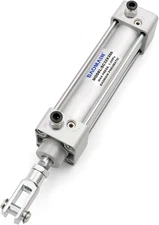 Baomain Pneumatic Air Cylinder SC 32 X 200 PT 1/8, Bore: 1 1/4 Inch(32Mm)