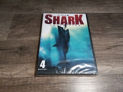 4-Film Shark collection DVD Shark Attack, 2 & 3 and Shark Zone New & Sealed