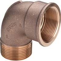 Viega Bogen 3092 R 1/4 X Rp 1/4 90° Rotguss